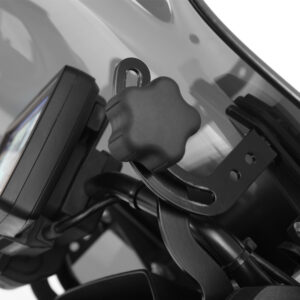 Wunderlich Renforts de bulle pour bulle d'origine ou accessoire - gauche et droite ( paire)  - noir – Image 4