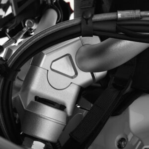 Rehausse de guidon Wunderlich »ERGO+« - 38mm - argent – Image 2