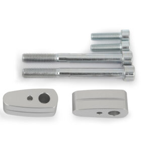Rehausse de guidon Wunderlich - 20mm - argent – Image 4