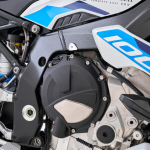 Couvercle de protection moteur – Ensemble pour embrayage et alternateur Wunderlich - noir  BMW S1000 XR – Image 3